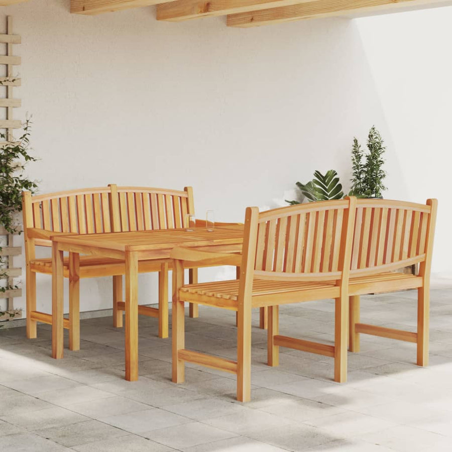 5-Delige Tuinset Massief Teakhout