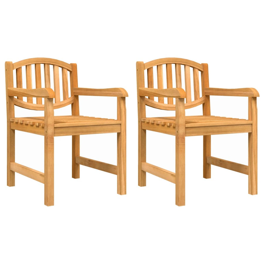 5-Delige Tuinset Massief Teakhout 180 cm tafellengte 2x chair + 2x bench + table