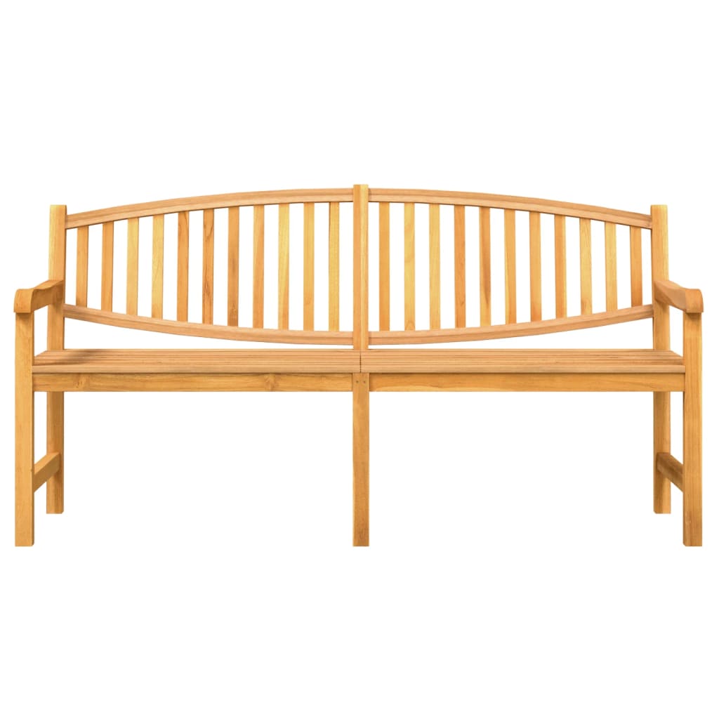 3-Delige Tuinset Massief Teakhout 1 200 cm tafellengte 2x Bank + Tafel
