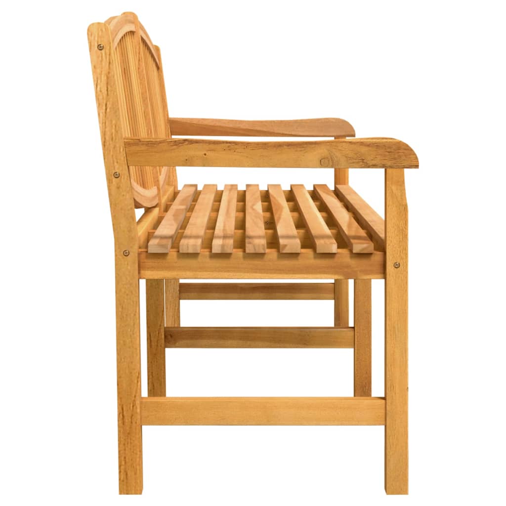 3-Delige Tuinset Massief Teakhout 1 200 cm tafellengte 2x Bank + Tafel