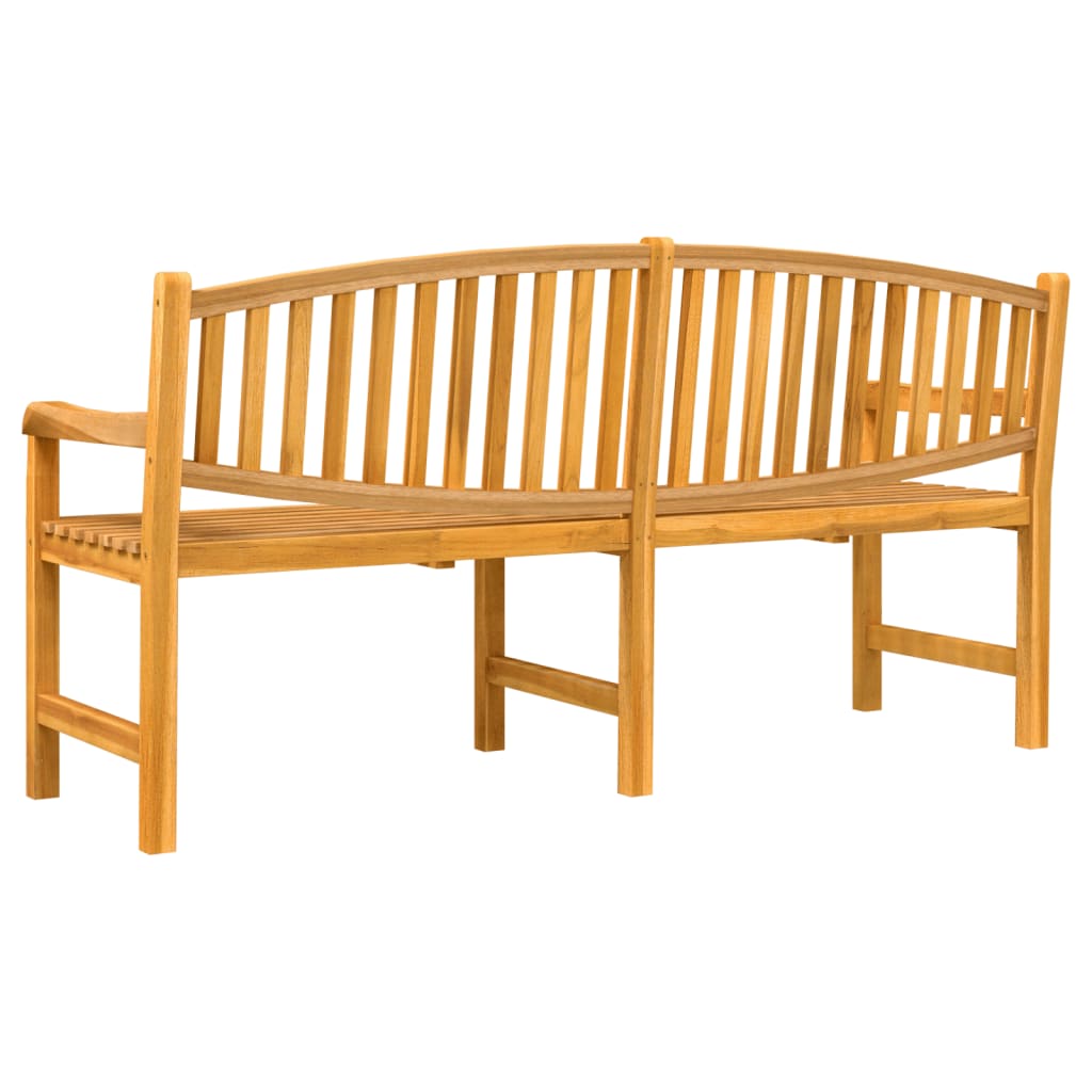 3-Delige Tuinset Massief Teakhout 1 200 cm tafellengte 2x Bank + Tafel