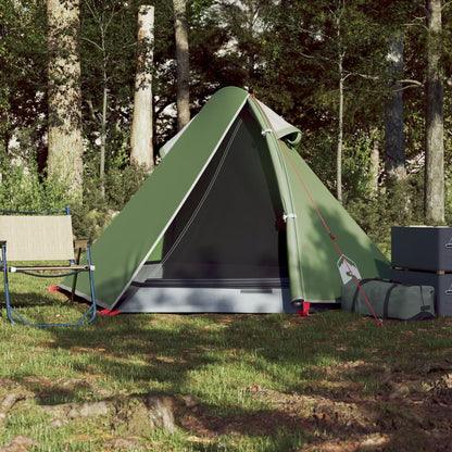 Tent 2-Persoons 267X54X7 Cm 85T Taft Groen