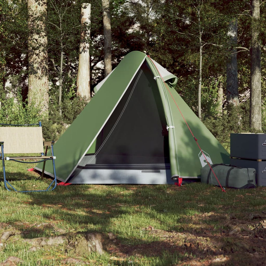 Tent 2-Persoons 267X54X7 Cm 85T Taft Groen