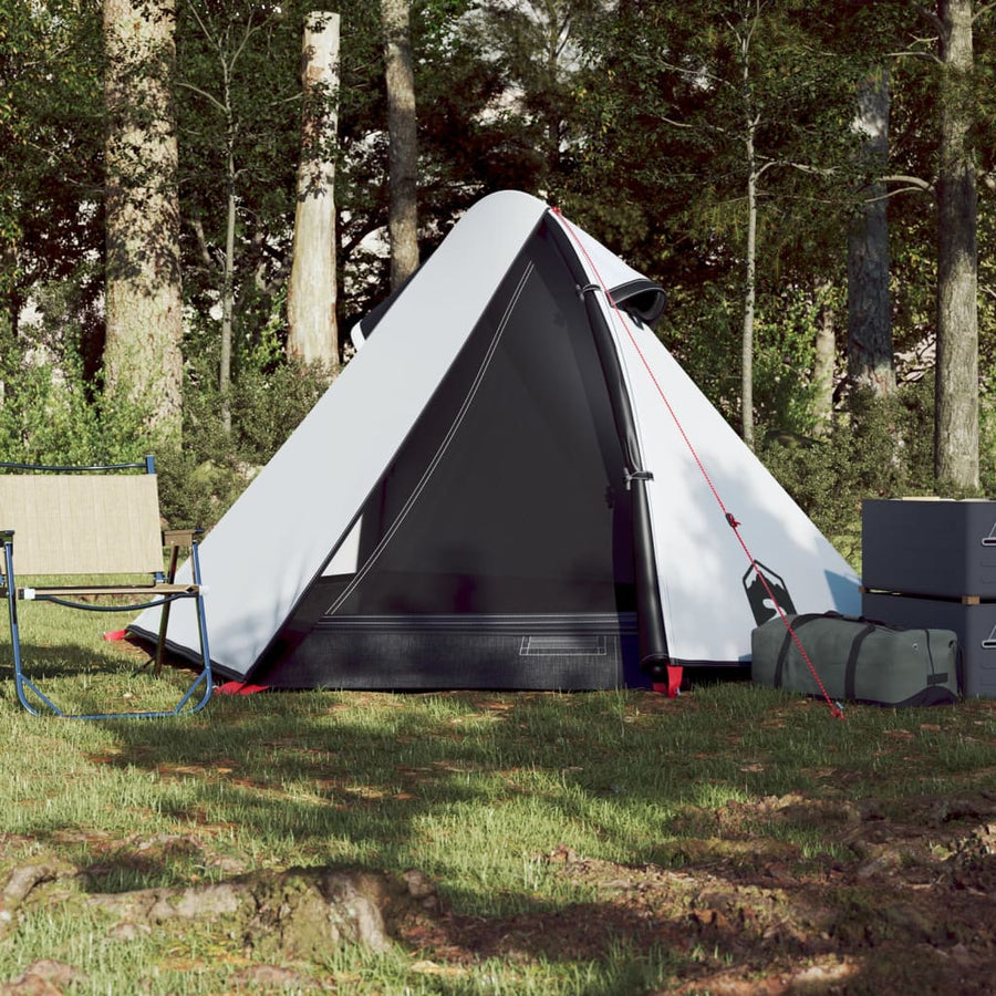 Tent 2-Persoons 267X54X7 Cm 85T Taft Wit