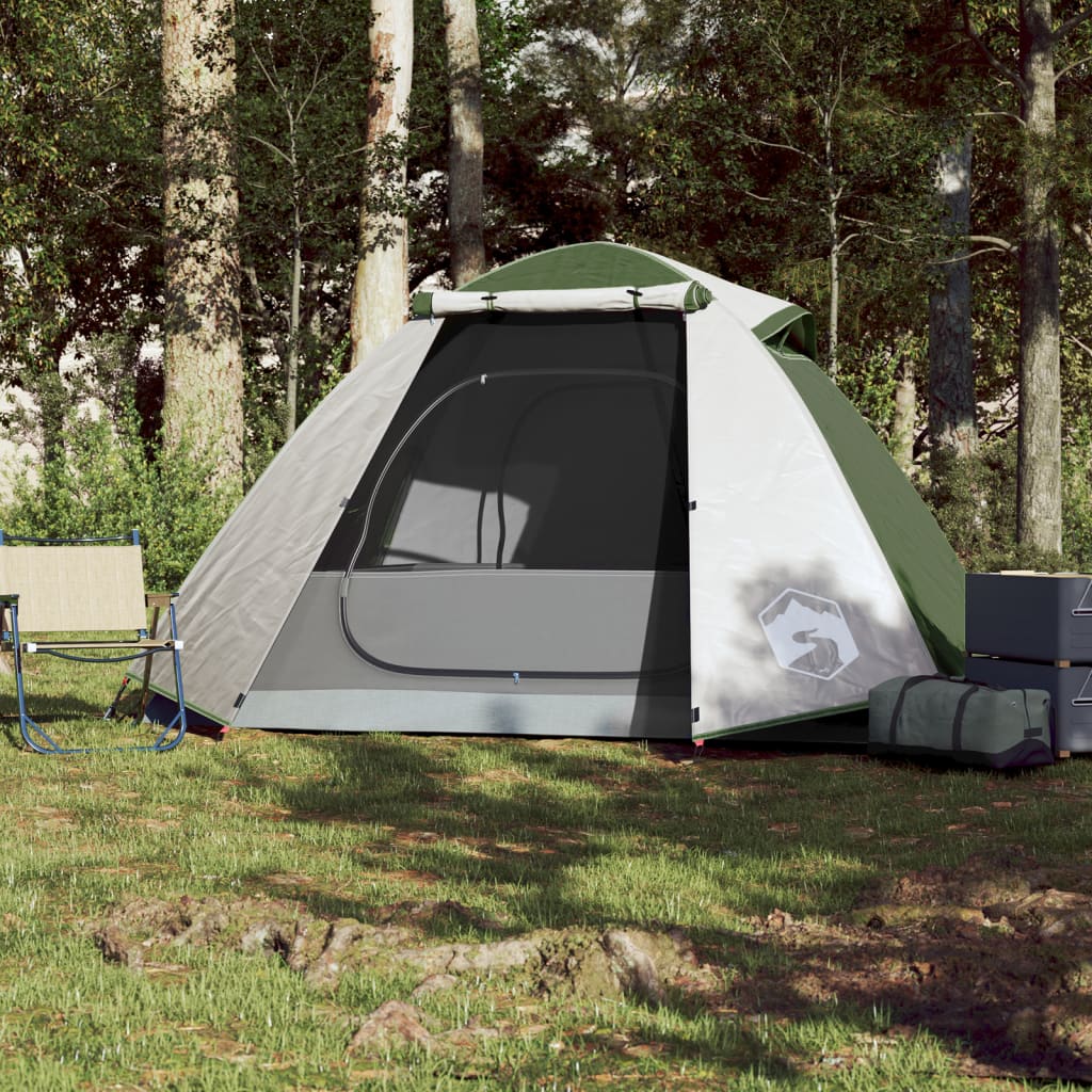 Tent 2-Persoons 224X248X8 Cm 85T Taft Groen