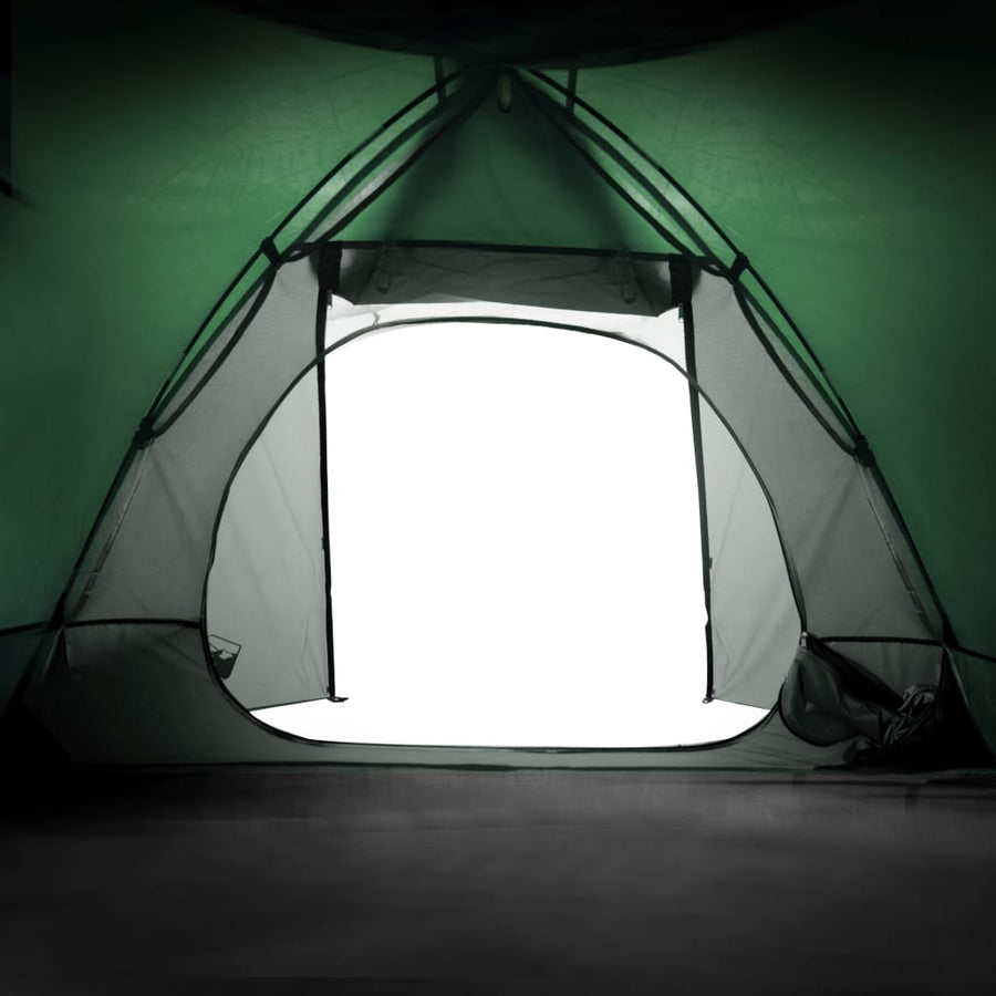Tent 2-Persoons 224X248X8 Cm 85T Taft Groen