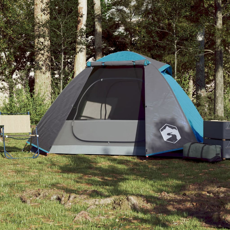 Tent 2-Persoons 224X248X8 Cm 85T Taft Blauw