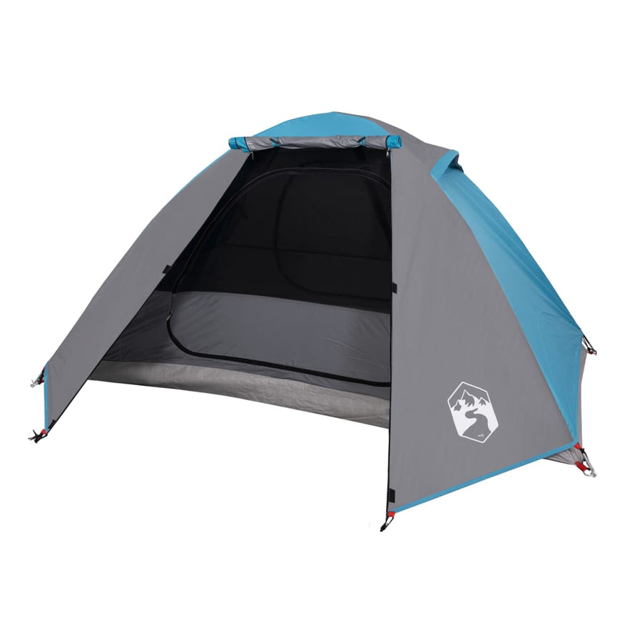 Tent 2-Persoons 224X248X8 Cm 85T Taft Blauw