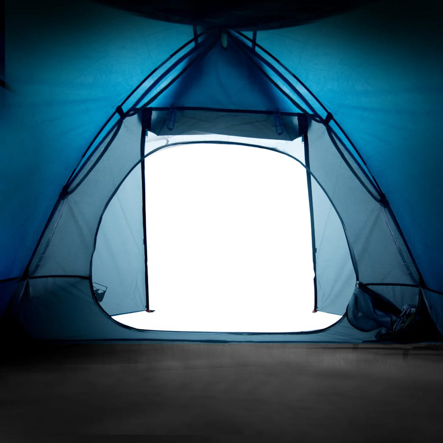 Tent 2-Persoons 224X248X8 Cm 85T Taft Blauw