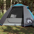 Dome tent 2-person waterproof blue