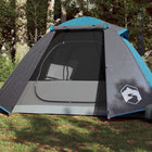 Dome tent 2-person waterproof blue