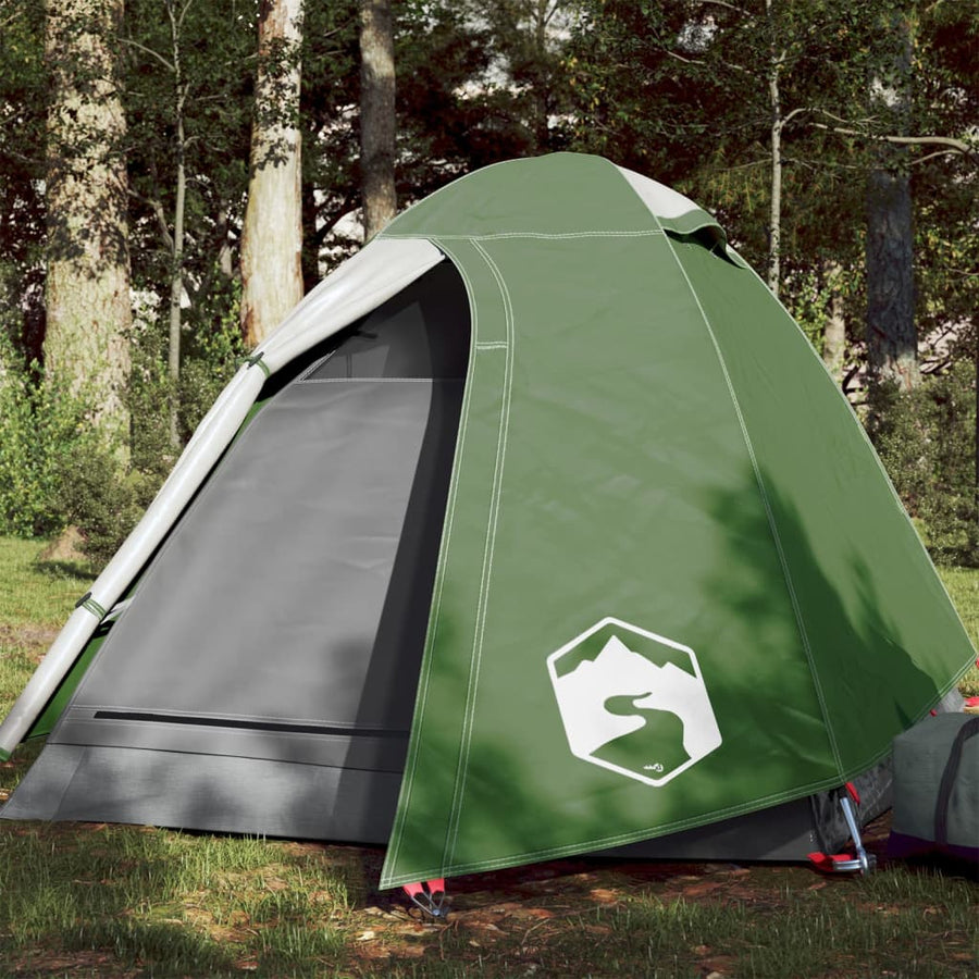 Tent 2-Persoons 85T Taft 254 x 135 x 112 cm Groen