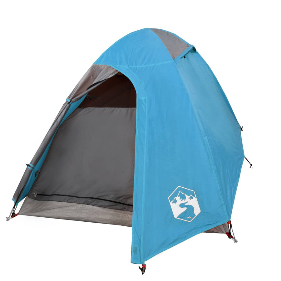 Tent 2-Persoons 85T Taft 254 x 135 x 112 cm Blauw