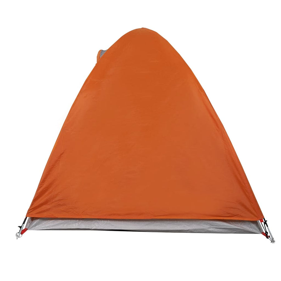 Tent 2-Persoons 85T Taft Grijs En Oranje 254 x 135 x 112 cm orange