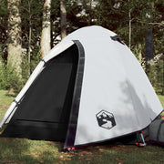 Dome tent 2-person waterproof blackout fabric white