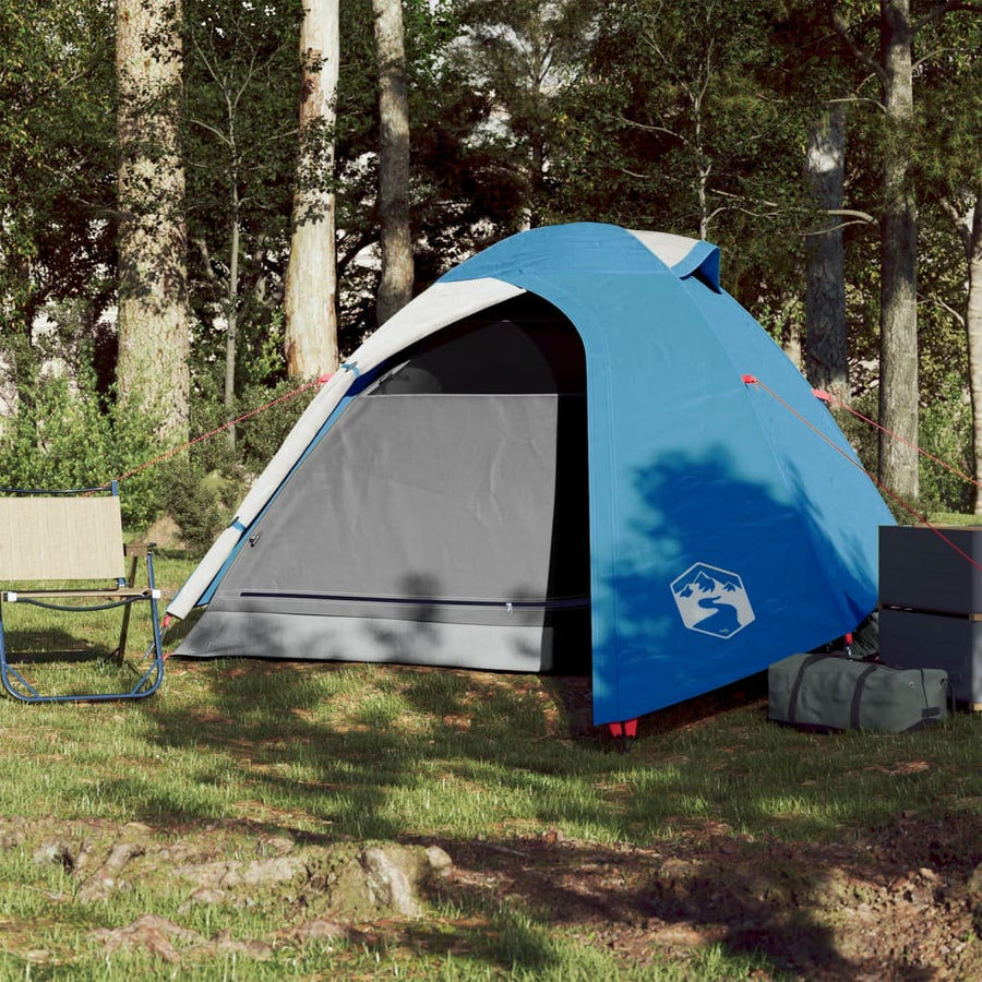 Tent 2-Persoons 85T Taft 264 x 210 x 125 cm Blauw
