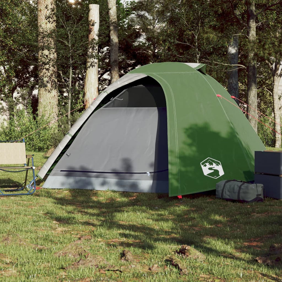 Tent 4-Persoons 85T Taft 267 x 272 x 145 cm Groen