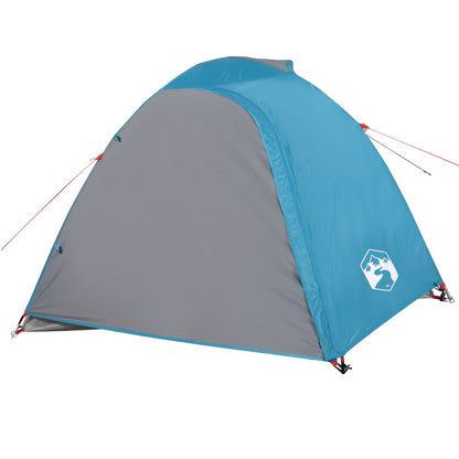 Tent 4-Persoons 85T Taft 267 x 272 x 145 cm Blauw