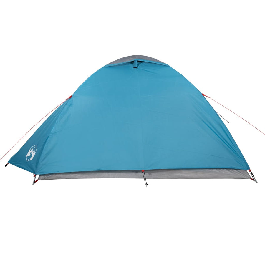 Tent 4-Persoons 85T Taft 267 x 272 x 145 cm Blauw