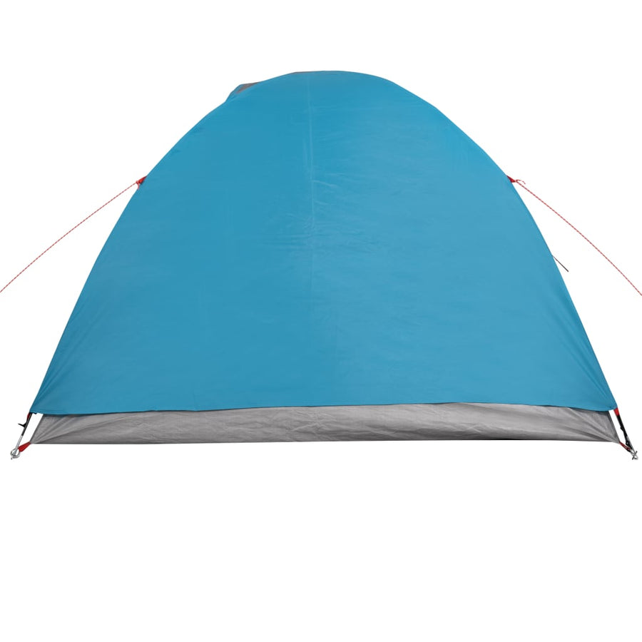 Tent 4-Persoons 85T Taft 267 x 272 x 145 cm Blauw