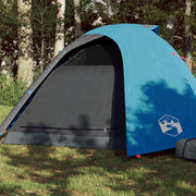 Koepeltent 4-persoons waterdicht blauw 267x272x145 cm