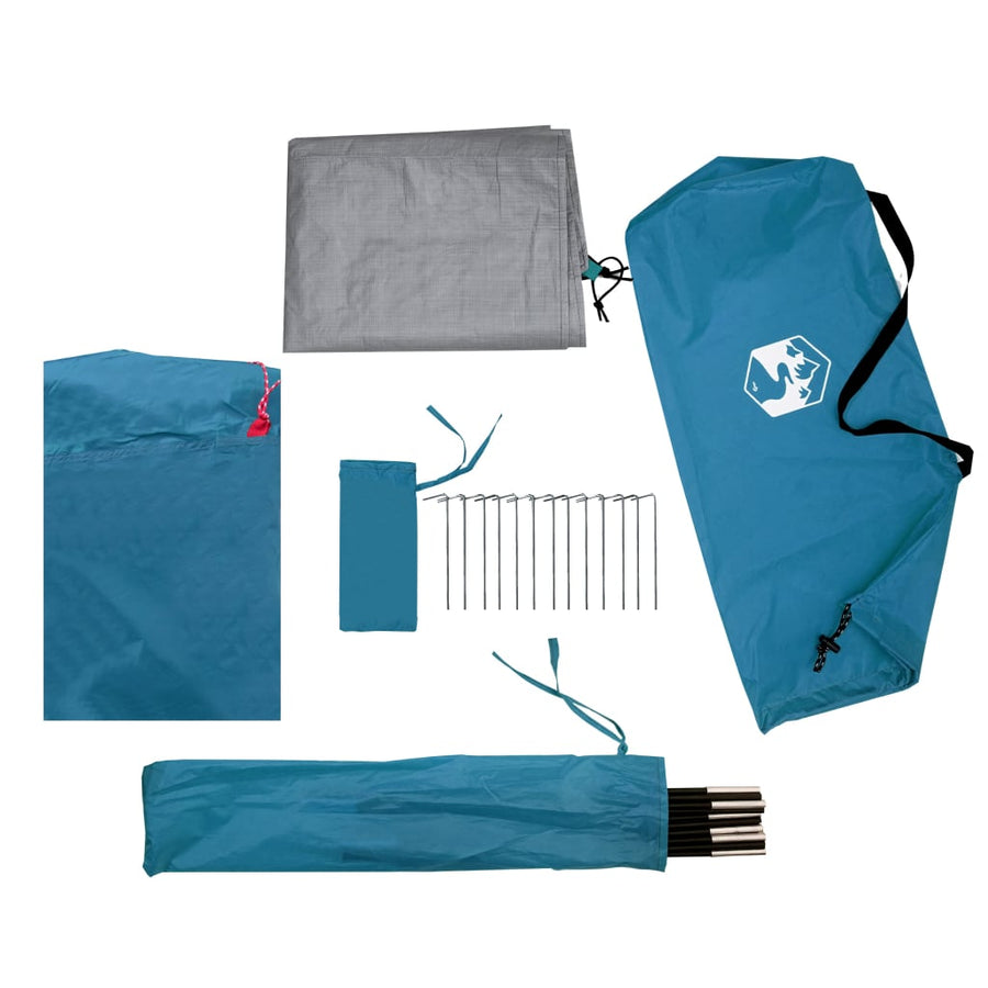 Tent 2-Persoons 320X40X20 Cm 85T Taft Blauw