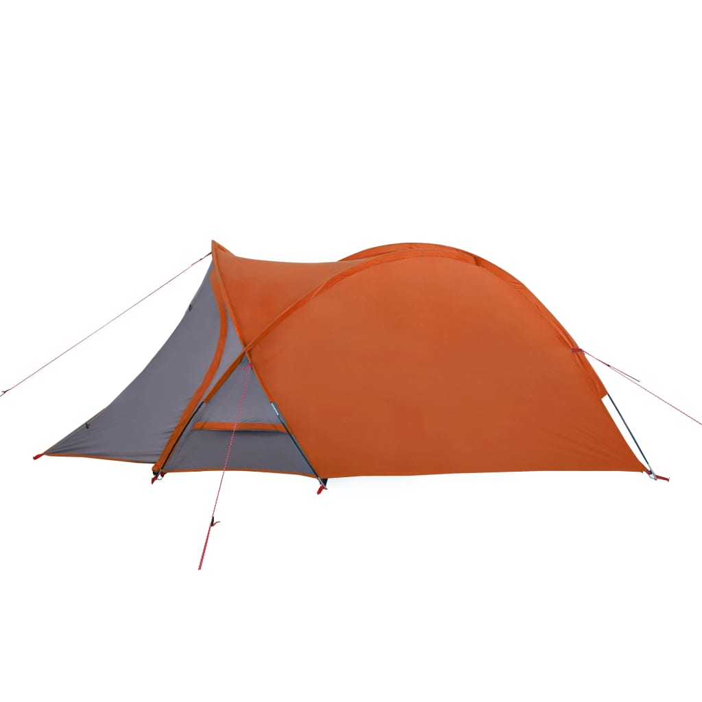 Tent 2-Persoons 320X40X20 Cm 85T Taft Grijs En Oranje orange