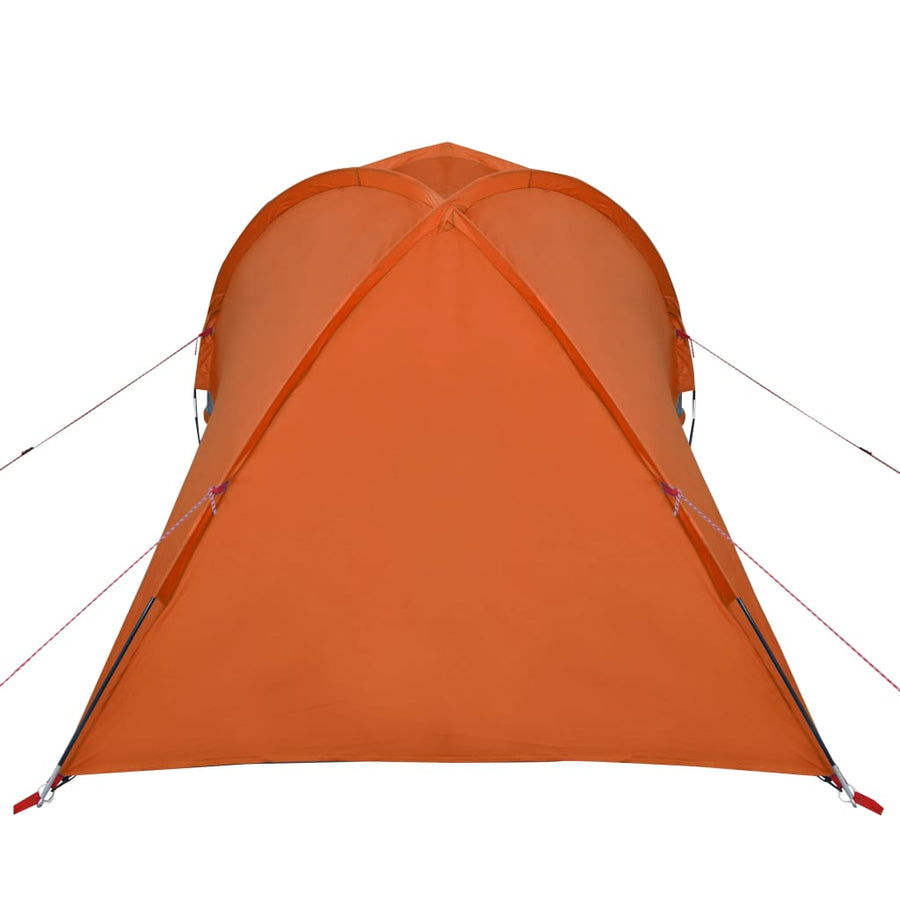 Tent 2-Persoons 320X40X20 Cm 85T Taft Grijs En Oranje orange