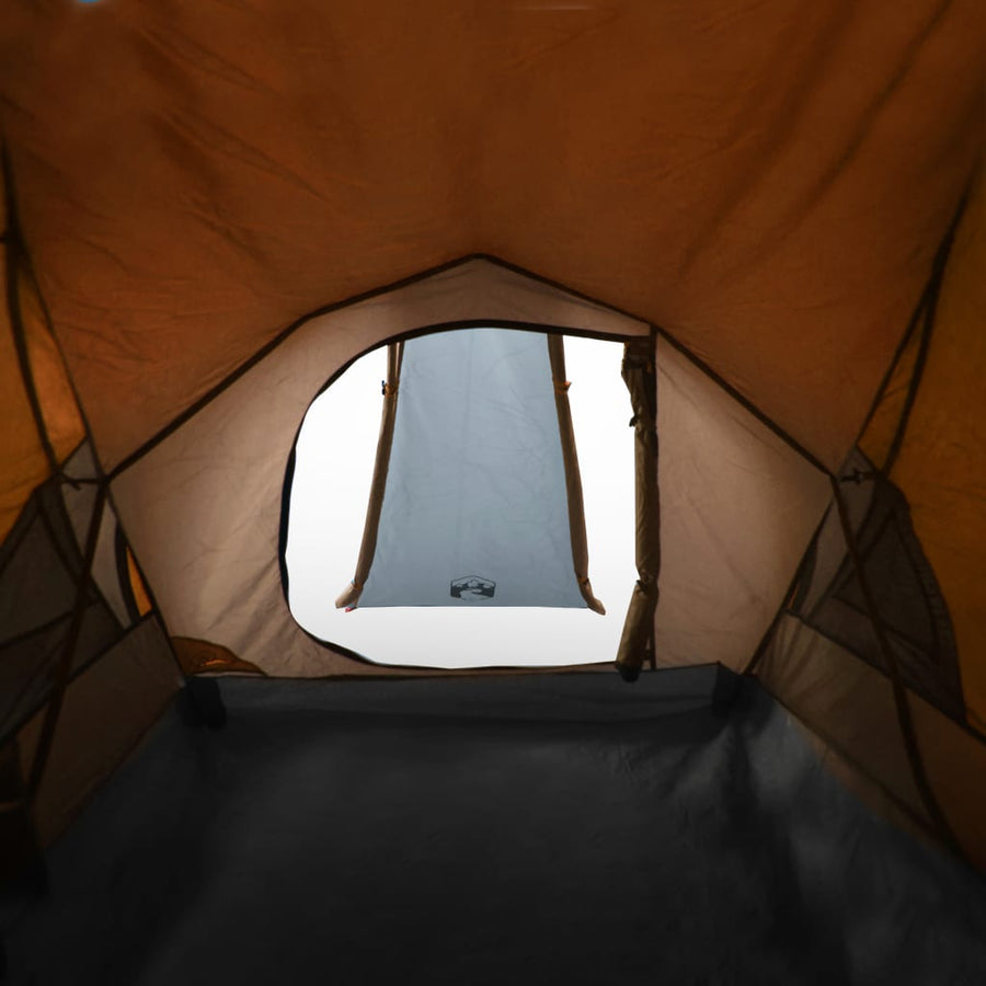 Tent 2-Persoons 320X40X20 Cm 85T Taft Grijs En Oranje orange