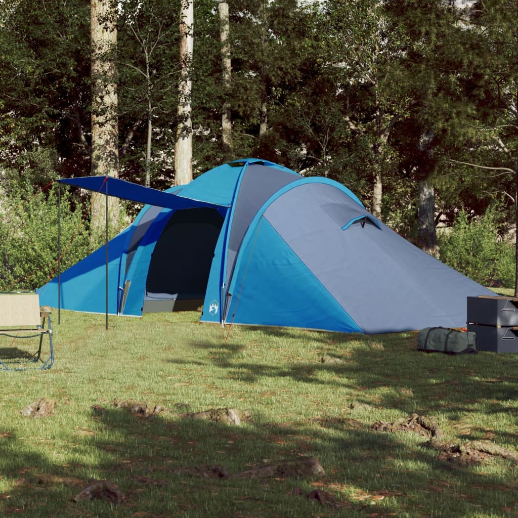 Tent 6-Persoons 576X238X193 Cm 185T Taft Blauw
