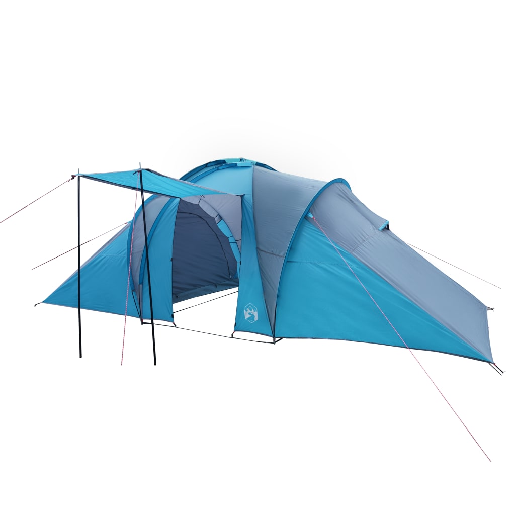 Tent 6-Persoons 576X238X193 Cm 185T Taft Blauw