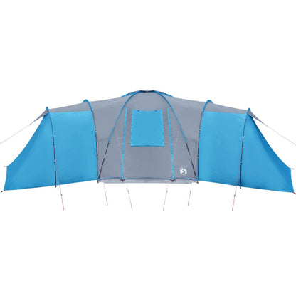 Tent 12-Persoons 840X720X200 Cm 185T Taft Blauw
