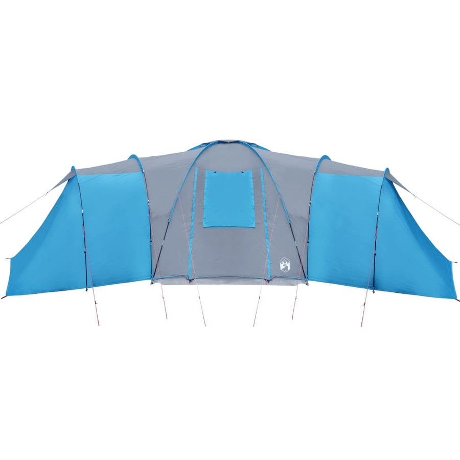 Tent 12-Persoons 840X720X200 Cm 185T Taft Blauw