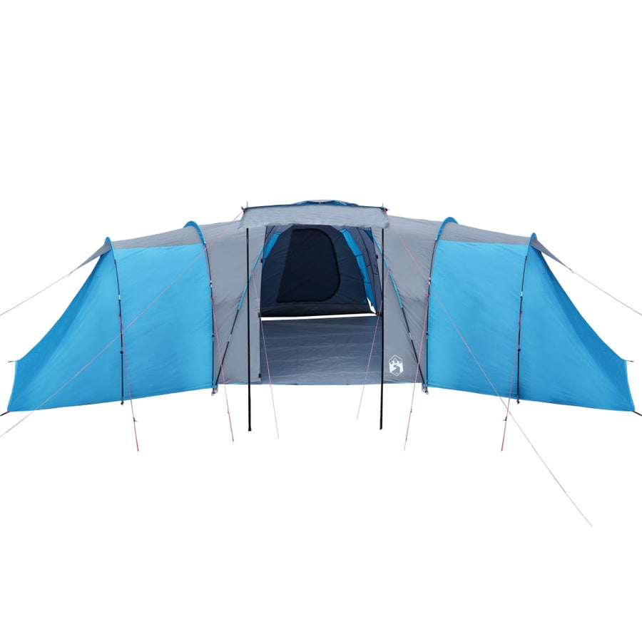 Tent 12-Persoons 840X720X200 Cm 185T Taft Blauw