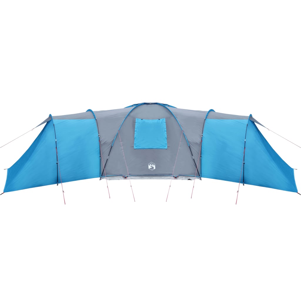 Tent 12-Persoons 840X720X200 Cm 185T Taft Blauw