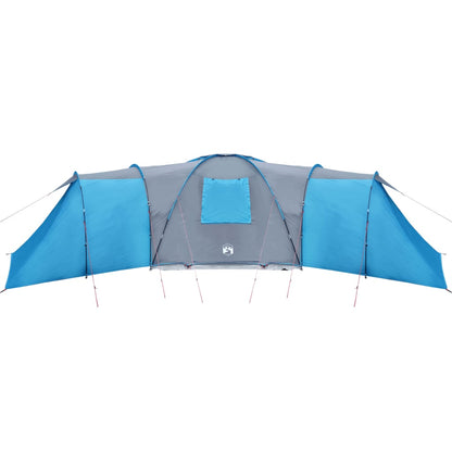 Tent 12-Persoons 840X720X200 Cm 185T Taft Blauw