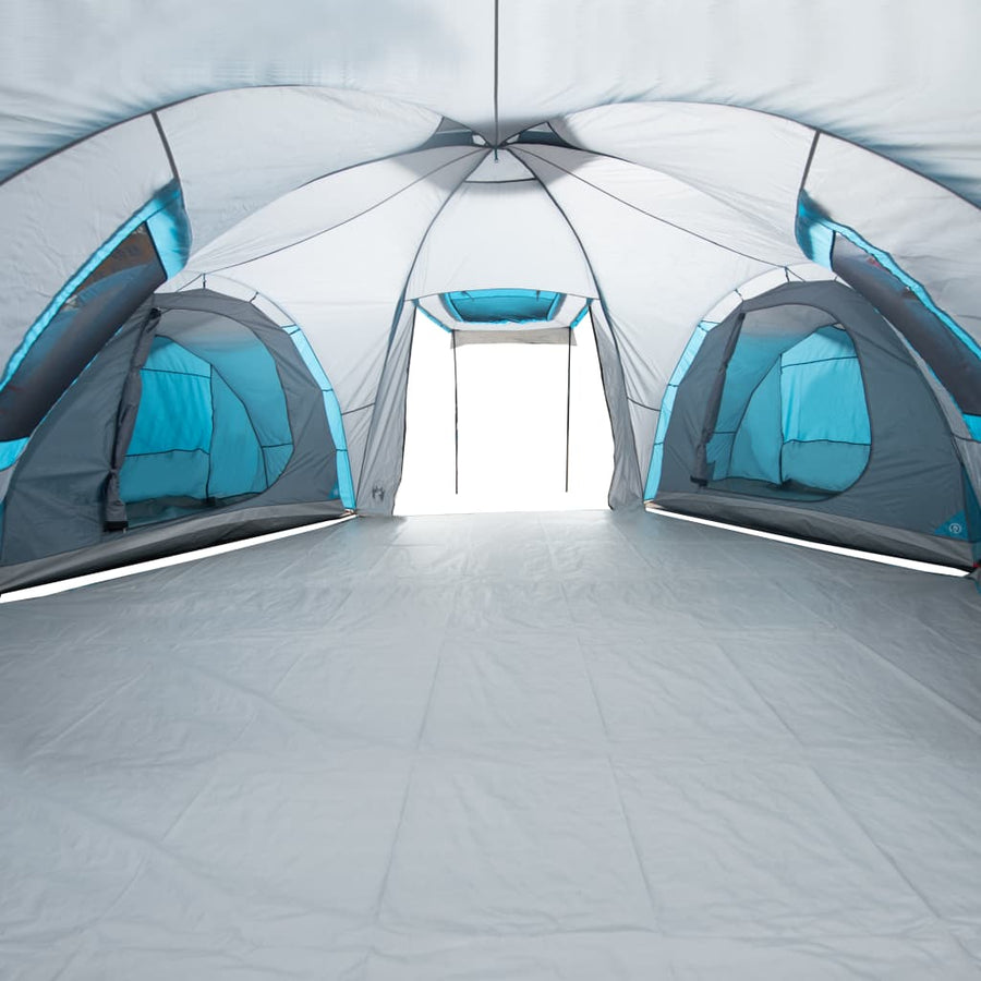 Tent 12-Persoons 840X720X200 Cm 185T Taft Blauw