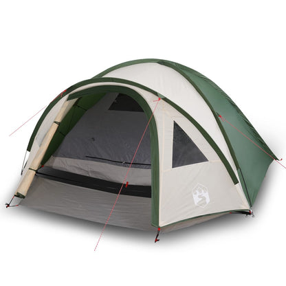 Tent 4-Persoons 85T Taft 300 x 250 x 132 cm Groen