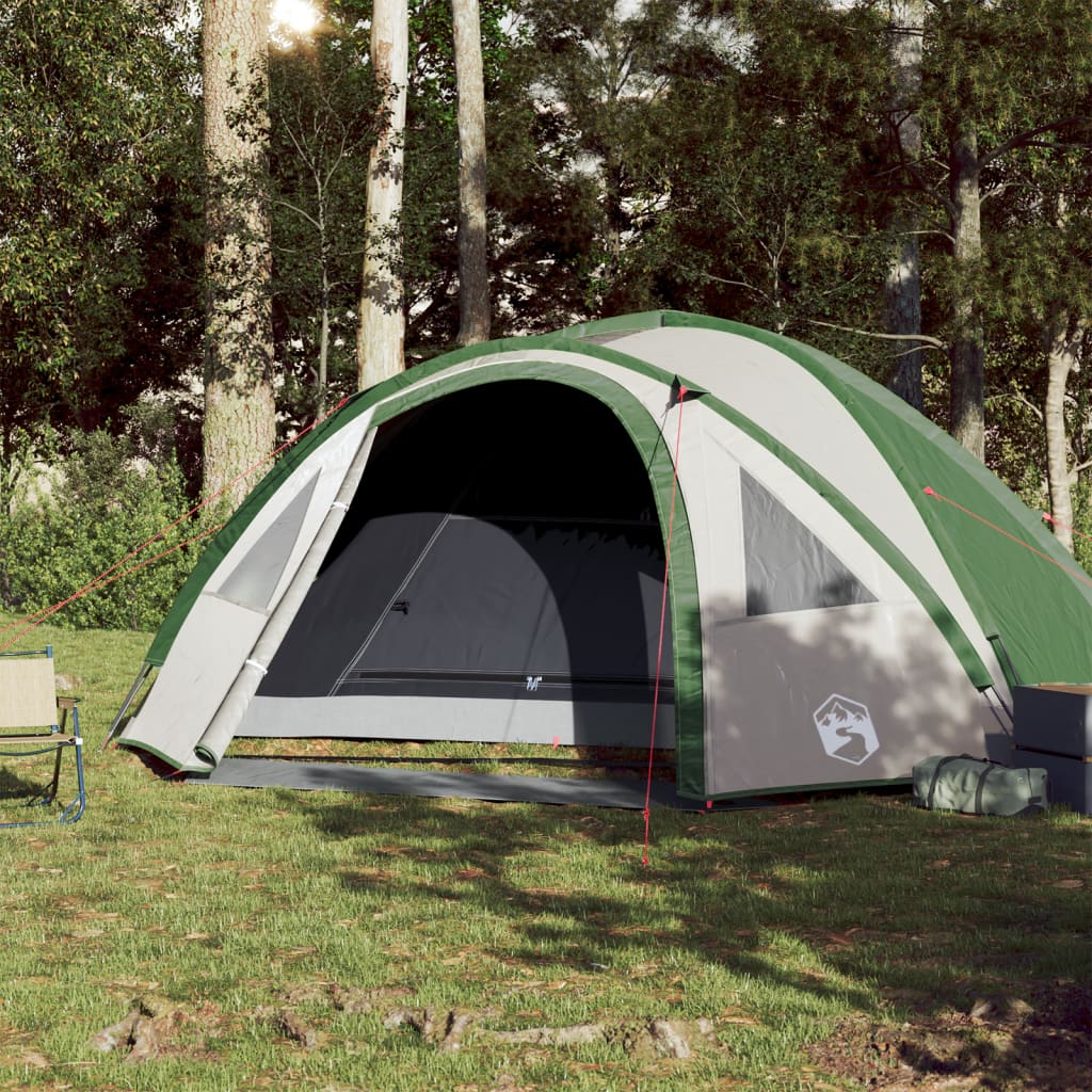 Tent 4-Persoons 85T Taft 300 x 250 x 132 cm Groen