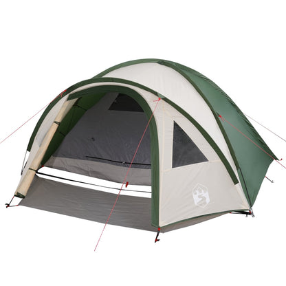Tent 4-Persoons 85T Taft 300 x 250 x 132 cm Groen