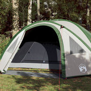 Koepeltent 4-persoons waterdicht groen 300x250x132 cm