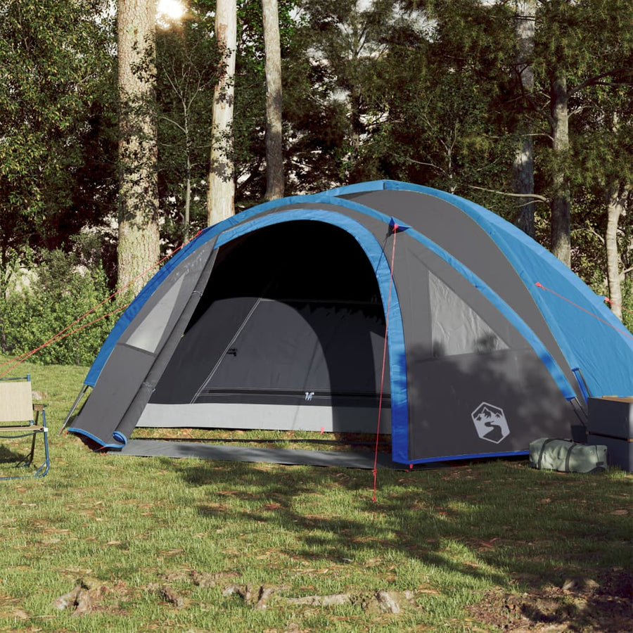 Tent 4-Persoons 85T Taft 300 x 250 x 132 cm Blauw