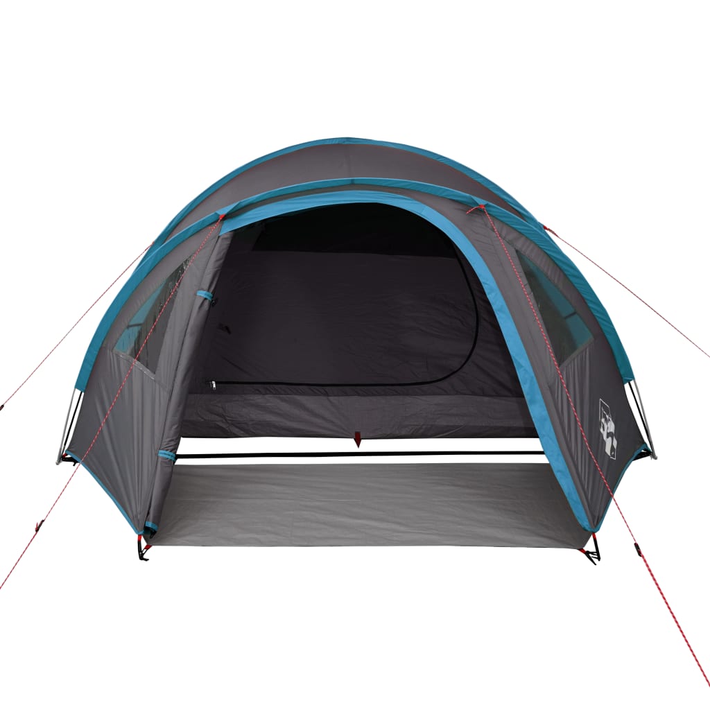 Tent 4-Persoons 85T Taft 300 x 250 x 132 cm Blauw