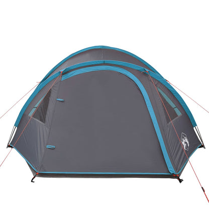 Tent 4-Persoons 85T Taft 300 x 250 x 132 cm Blauw