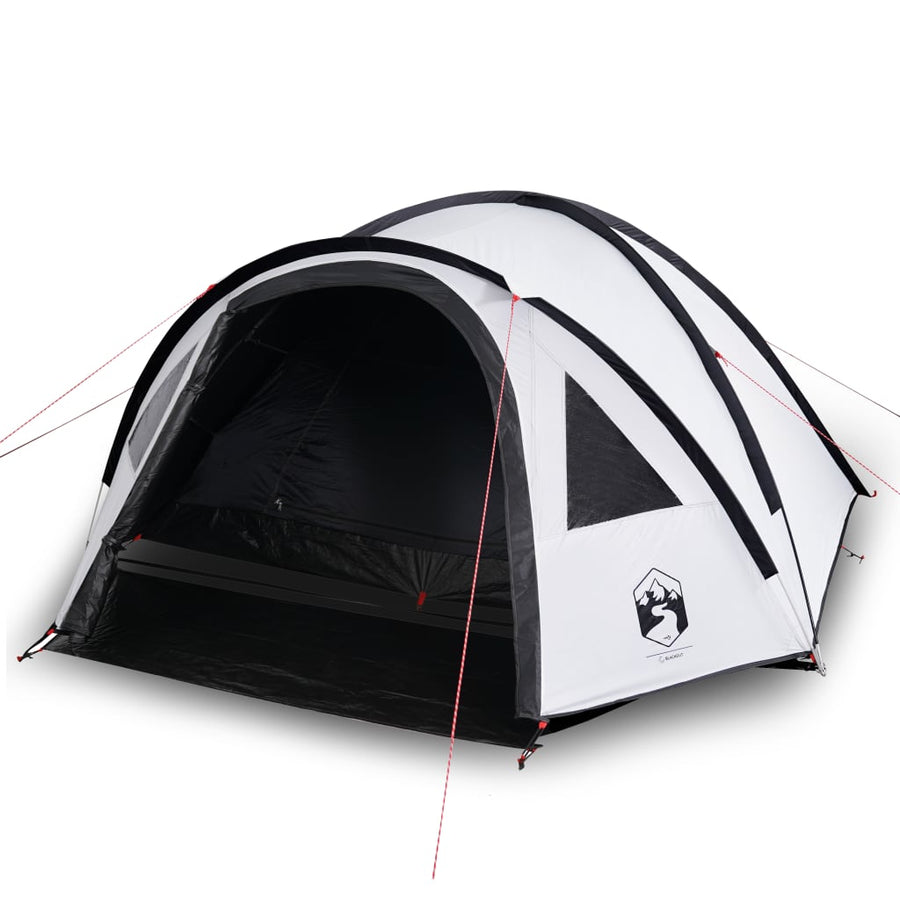 Tent 4-Persoons 85T Taft 300 x 250 x 132 cm Wit