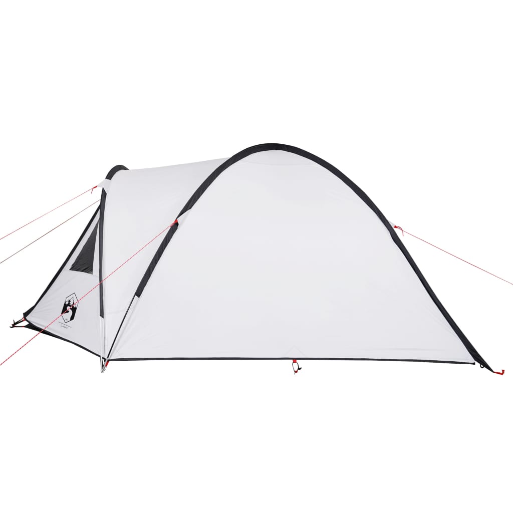 Tent 4-Persoons 85T Taft 300 x 250 x 132 cm Wit