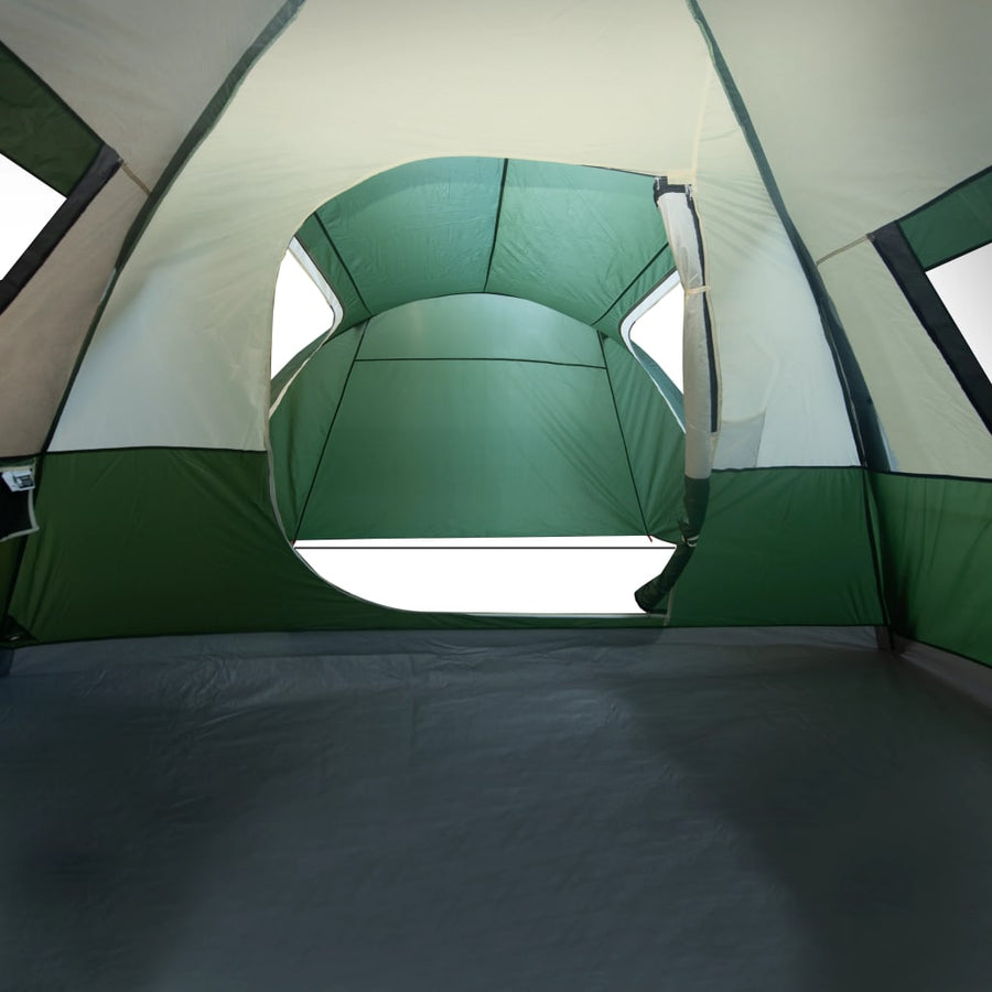 Tent 6-Persoons 466X342X200 Cm 185T Taft Groen