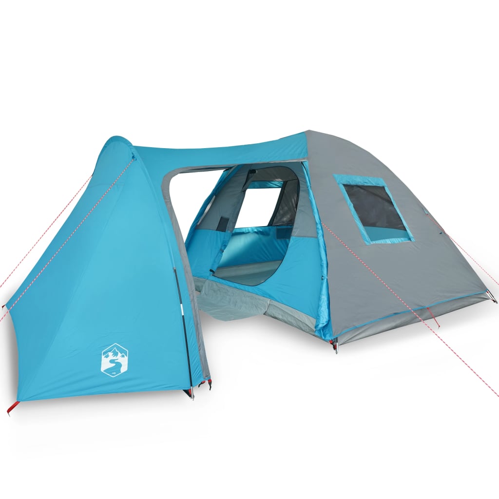 Tent 6-Persoons 466X342X200 Cm 185T Taft Blauw