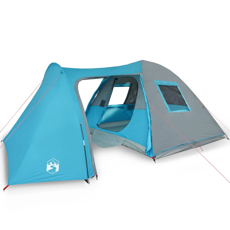 Tent 6-Persoons 466X342X200 Cm 185T Taft Blauw