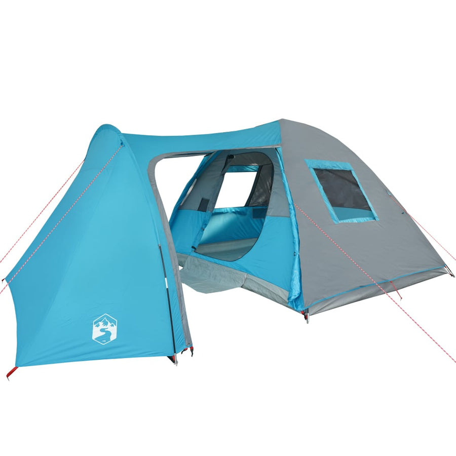 Tent 6-Persoons 466X342X200 Cm 185T Taft Blauw